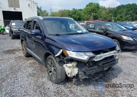2018 Mitsubishi Outlander Sel из США, поврежденный, VIN JA4AZ3A35JZ044751